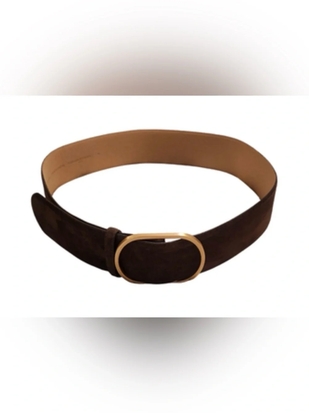 Banana Republic Women’s Wide Vegan Suede Belt in Size XS NWOTs in Espresso